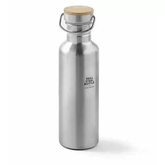 Creme Real Steel Bottle Trinkflasche