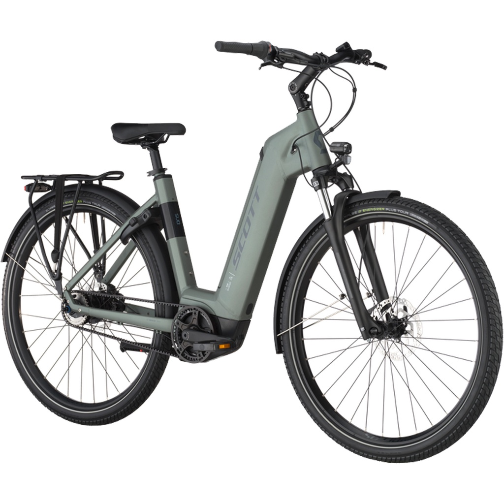Scott Sub 40 Belt Wave Highland Green E Fahrrad