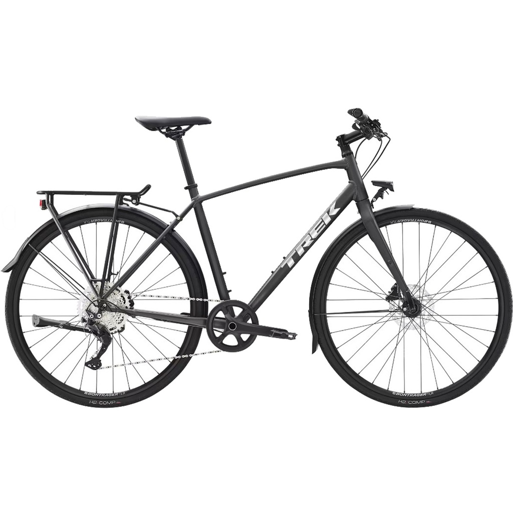 Trek FX 3 Disc EQ Matte Dnister Schwarz Fahrrad