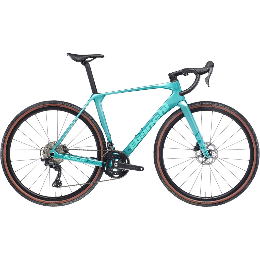 Bianchi Impulso Comp GRX 610 12SP Metallic Celeste Camo Fahrrad