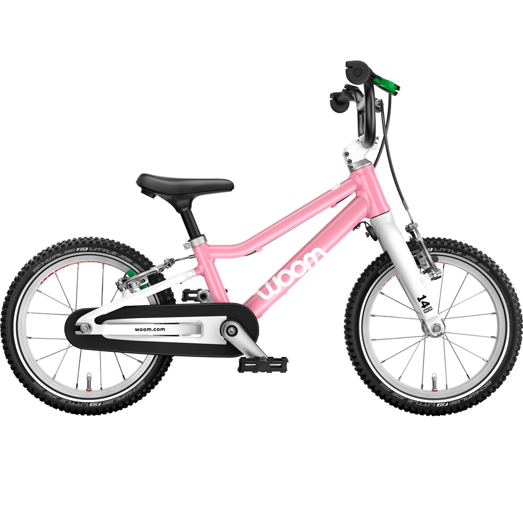 [9120136980258] Woom GO 2 Fahrrad (Powder Pink)