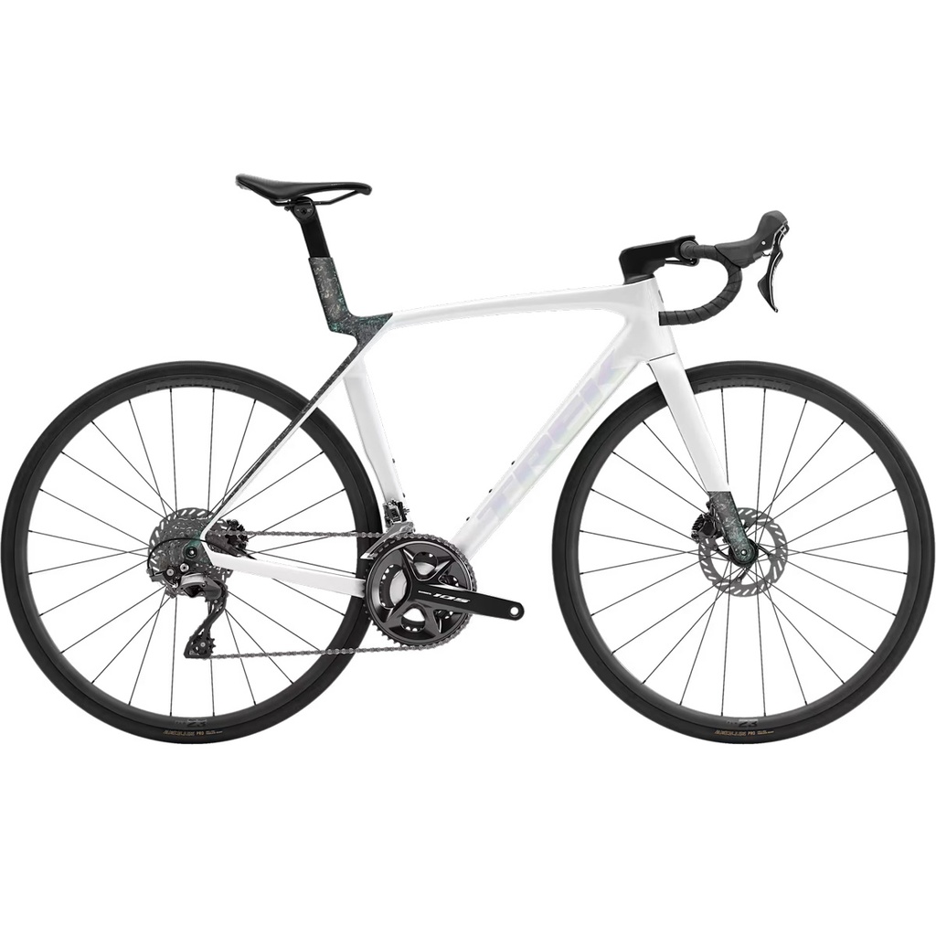 Trek Madone SL 5 Gen. 8 Gloss Crystal White/Matte Deep Smoke Fahrrad