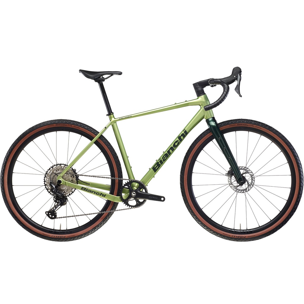 Bianchi Arcadex AL GRX610/822 Light Green - Forest Green Fahrrad