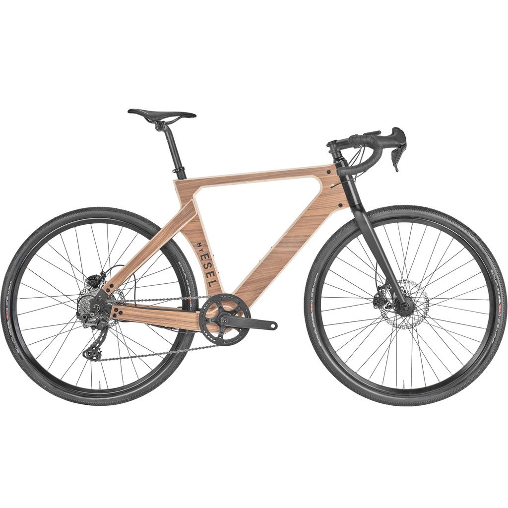 esel eGravel Allround Holz Fahrrad