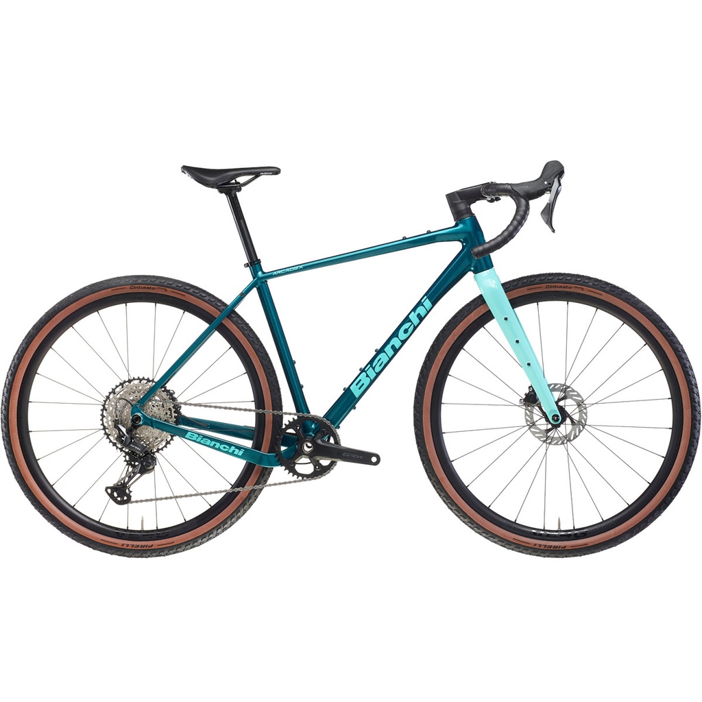 Bianchi Arcadex AL GRX610/822 Turquoise - CK16 Fahrrad (XS)