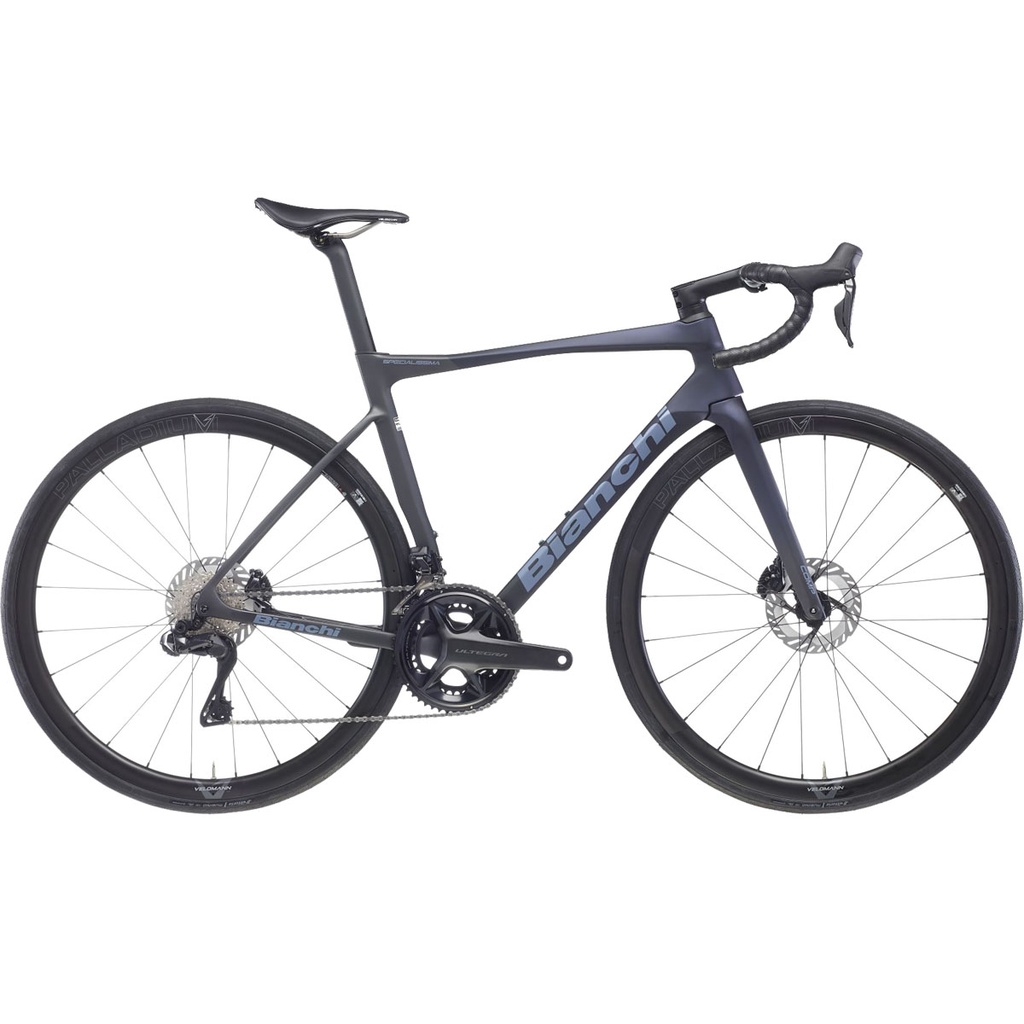 Bianchi Specialissima Comp Ult. DI2 Black / Deep Blue - Grey Fahrrad