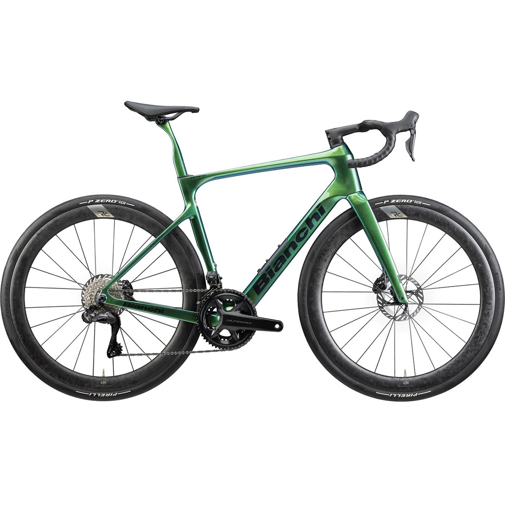 Bianchi Infinito Pro Ultegra Di2 VerdeChameleon / BKlogo GlossyFinish Fahrrad