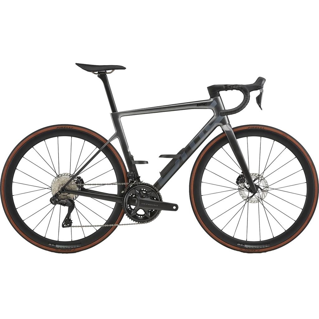 BMC Teammachine SLR 01 THREE Silver Carbon / Carbon Fahrrad