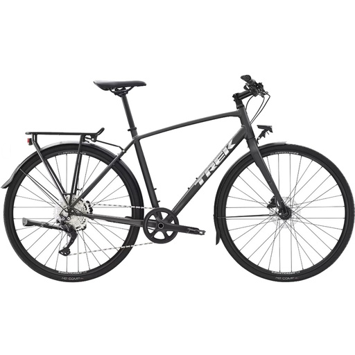 Trek FX 3 Disc EQ Matte Dnister Schwarz Fahrrad