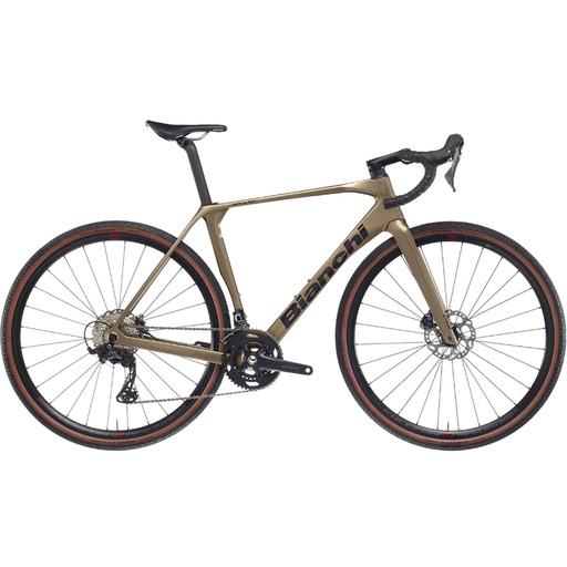 Bianchi Impulso Comp GRX 610 12SP Terra Black Glossy Fahrrad