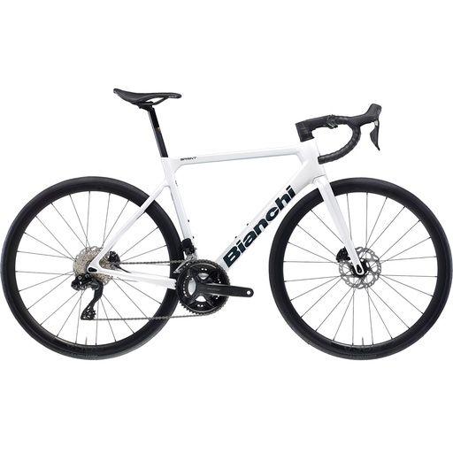 Bianchi Sprint ICR Shimano 105 Di2  White/Blue Purple Fahrrad