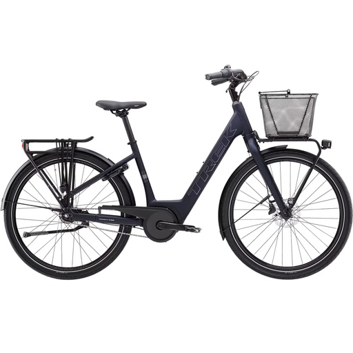 Trek District+ 1C Lowstep Matte Deep Dark Blue Fahrrad