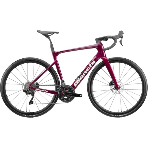 Bianchi Infinito 105 MEC 12S RedRuby / OffWhite GlossyFinish Fahrrad